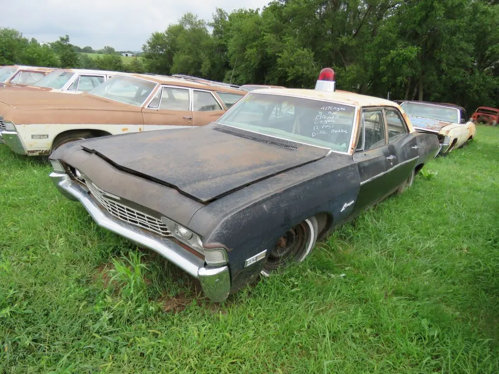 1968 Chevrolet Biscayne 4dr Sedan Cop Car