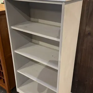 5-TIER WOOD BOOKSHELF 23" X 12" X 26"