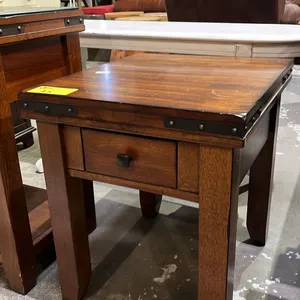 1-DRAWER WOOD END TABLE 20" X 23" X 24"