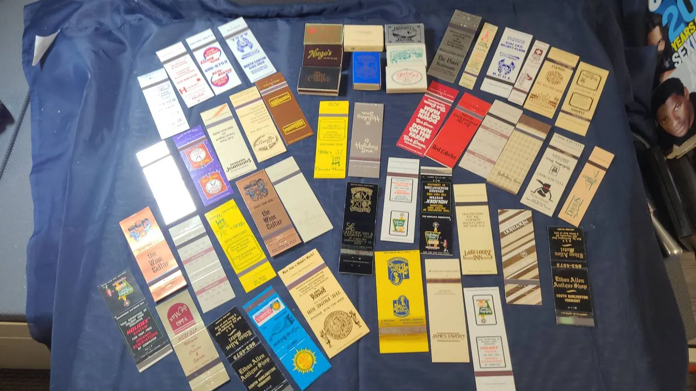 Restaurant and Business Matchbooks Assortment