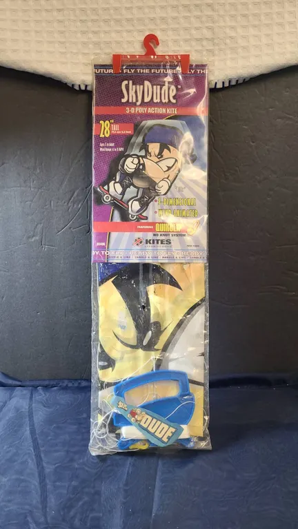 SkyDude 3-D Poly Action Kite "Billy" by X Concepts, Sealed