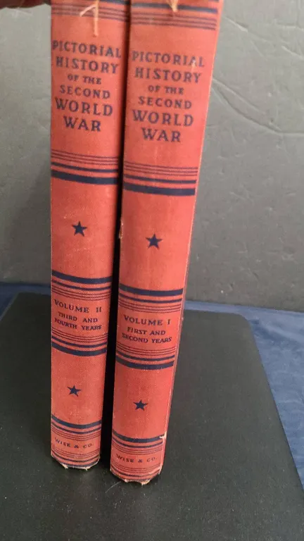 Pictorial History of the Second World War Volumes I & II 1944