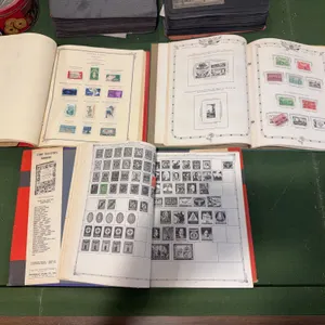 Vintage Stamps and Books