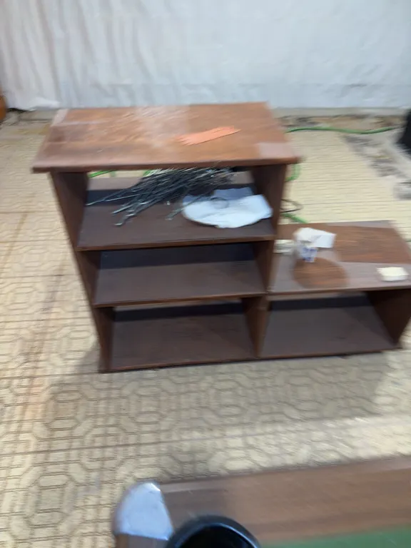 2 Wooden Cabinets