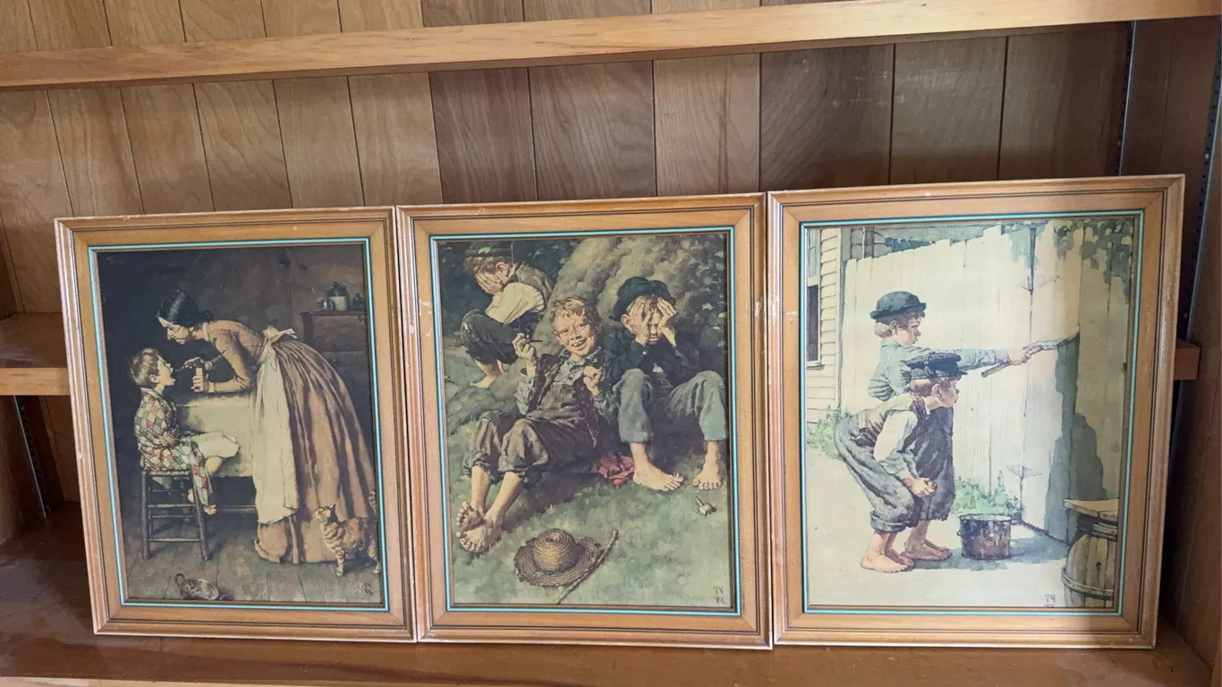 Framed N.R. Prints