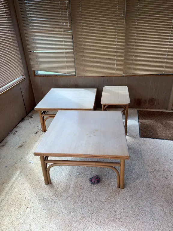 3 Wooden Occasional Tables
