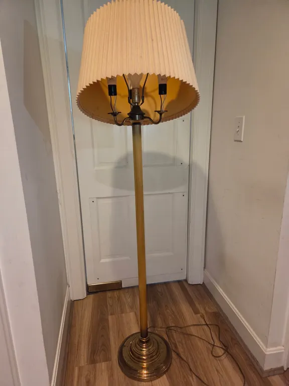 Brass Floor Lamp