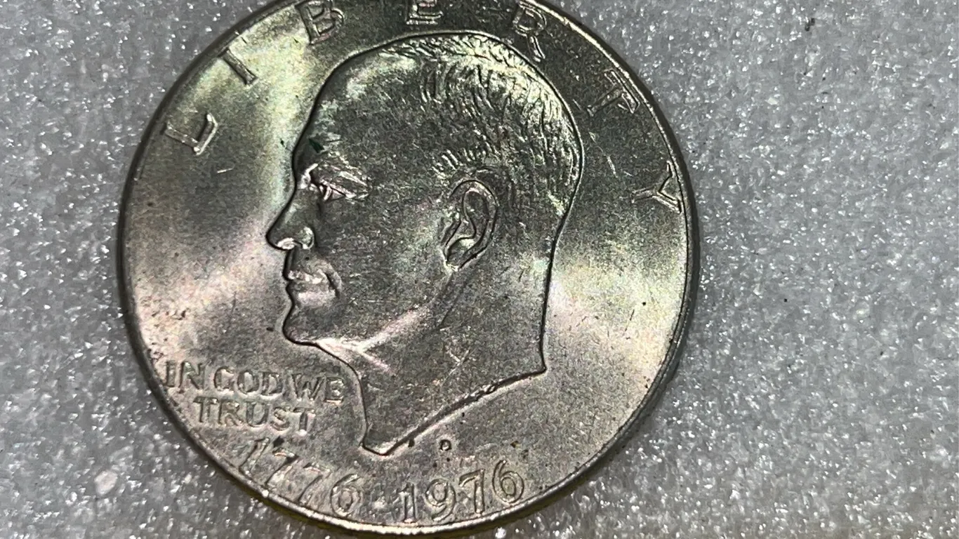 1776-1976 Eisenhower Dollar Coin, D Mint
