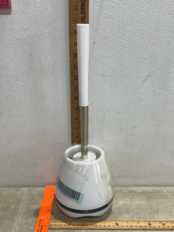 New Plastic Toilet Brush & Holder