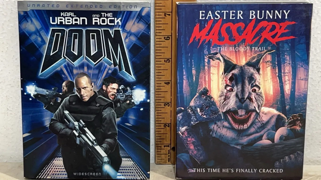 DVD Movies-Easter Bunny Massacre & Doom