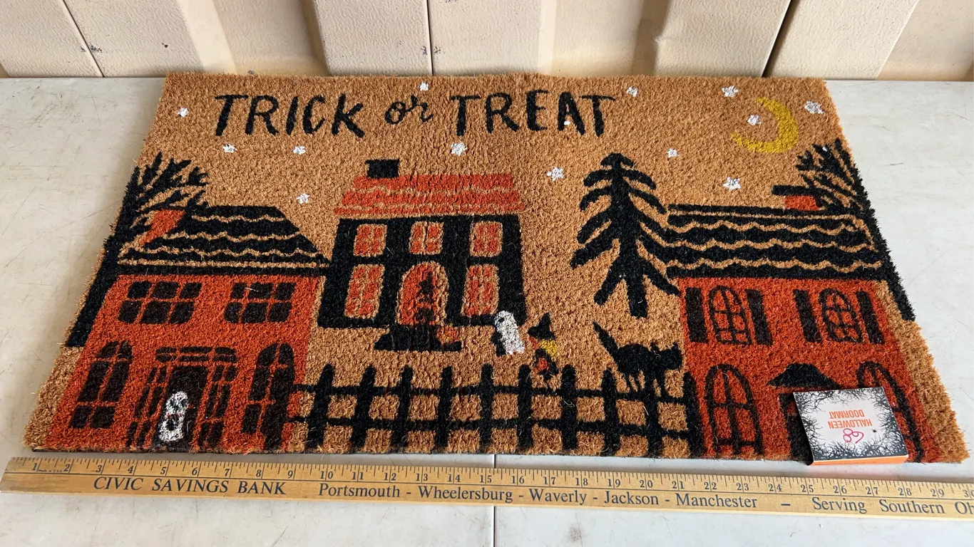 New Trick Or Treat Entry Mat/Rug 30"X18"