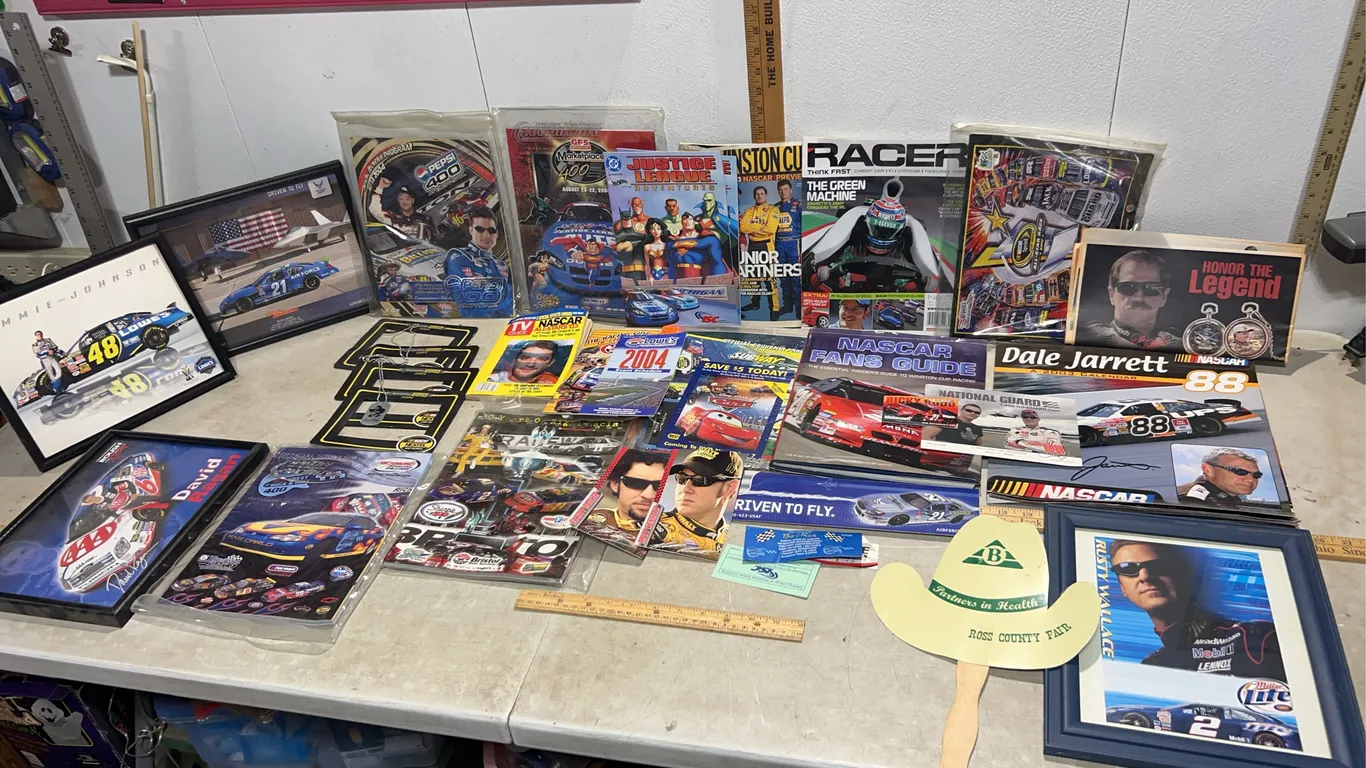 Nascar Programs, Wall Decor, Book, & Calendar