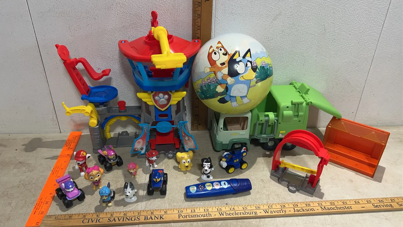 Paw Patrol & Bluey Toys