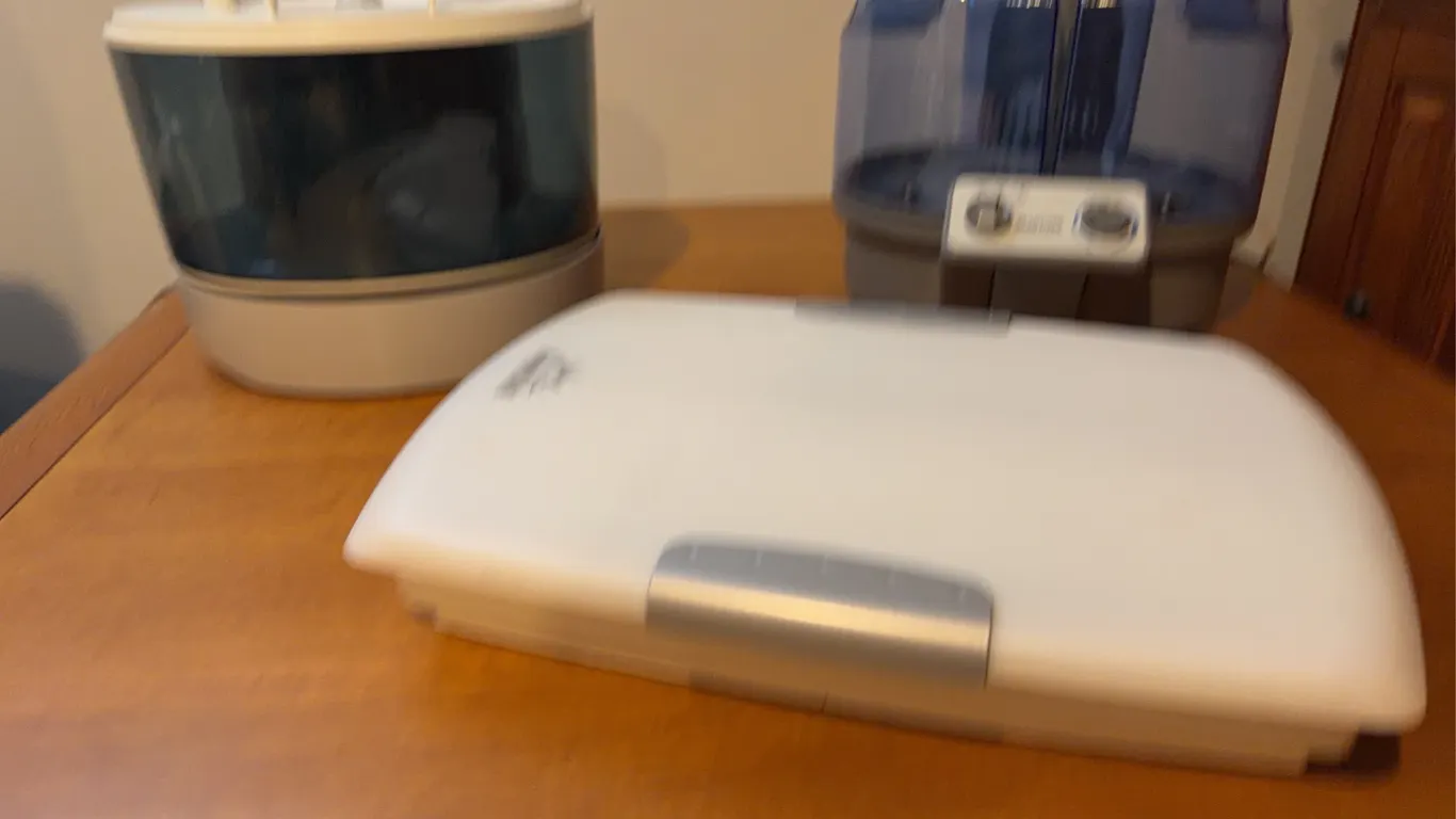 Verilux HappyLite Light Therapy Box and Two Humidifiers