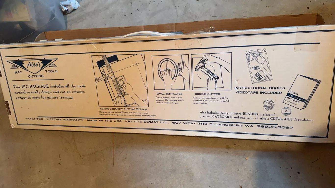 Alto's EZ/Mat Mat Cutting Tools Kit