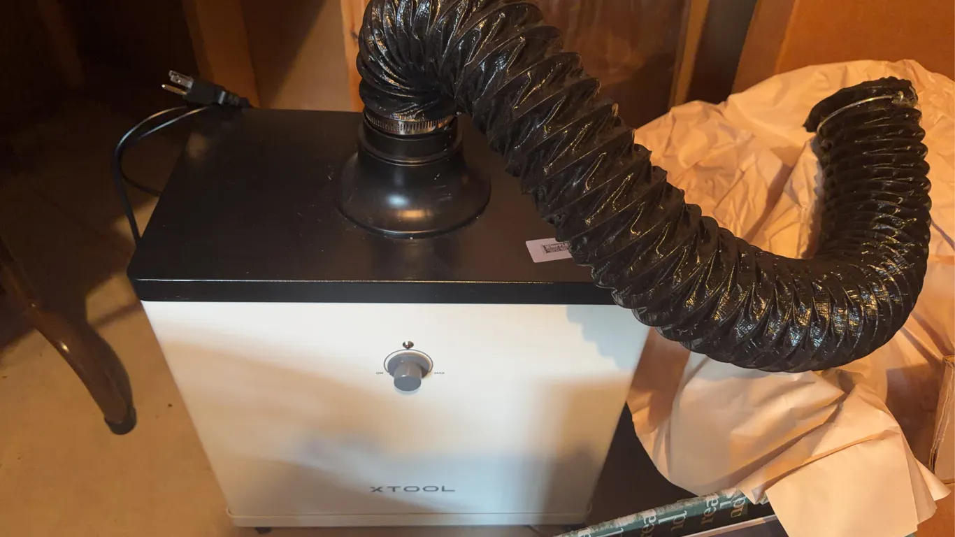 XTool Fume/Smoke Air Purifier with Enclosure Tent