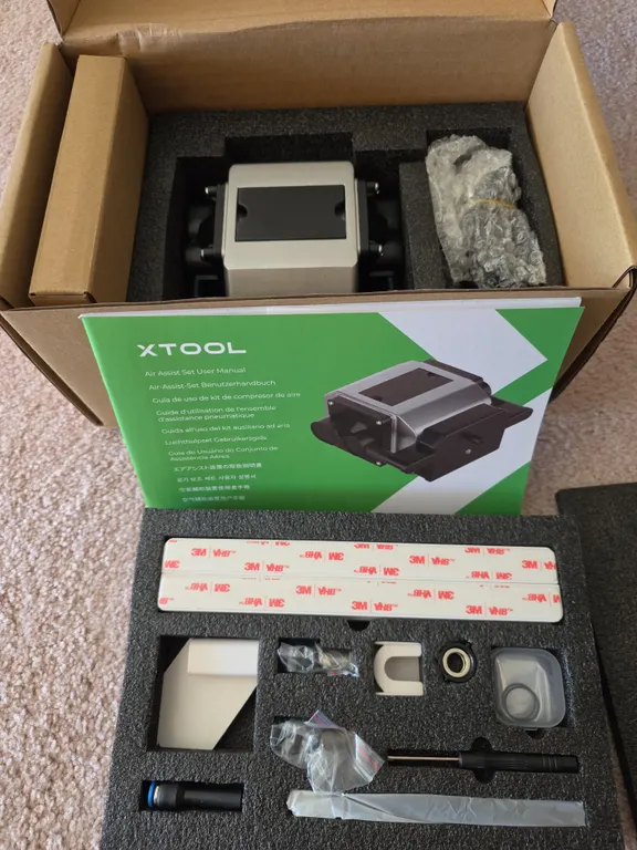 xTool Air Assist Set for Laser Engraver, New in Box