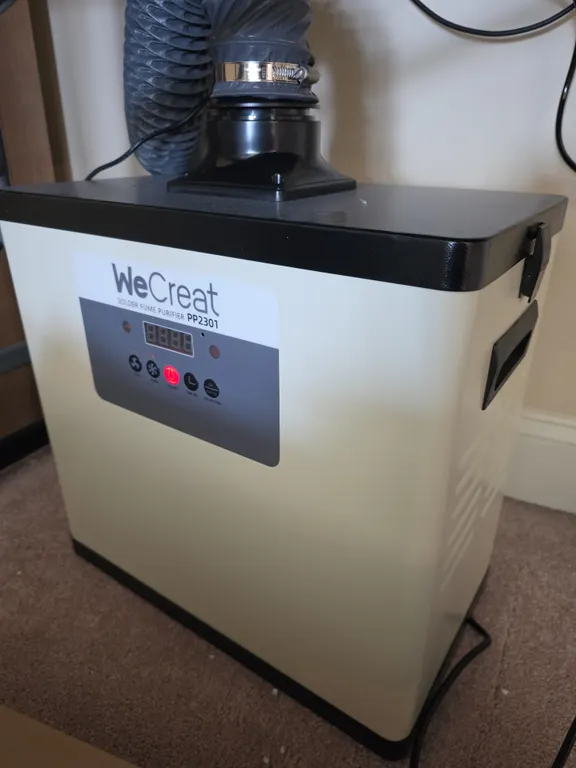 WeCreat PP2301 Solder Fume Purifier with Box of Accessories
