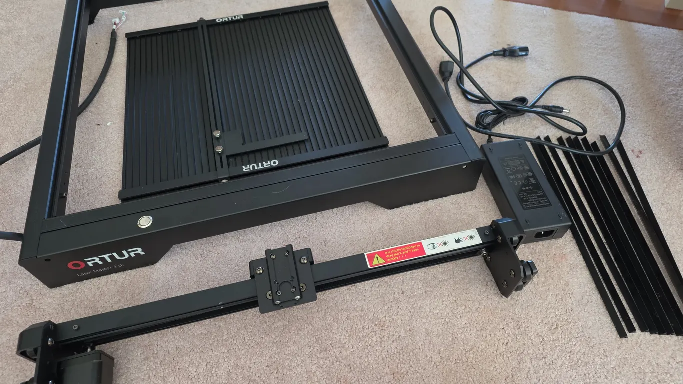 Ortur Laser Master 3 LE Laser Engraver, Disassembled
