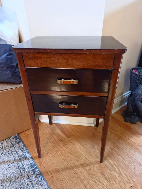 Caswell-Runyan Perfect Sewing Cabinet with Thread and Notions