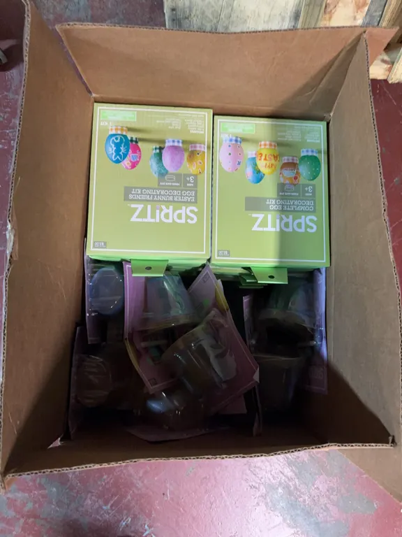 Egg coloring supplies