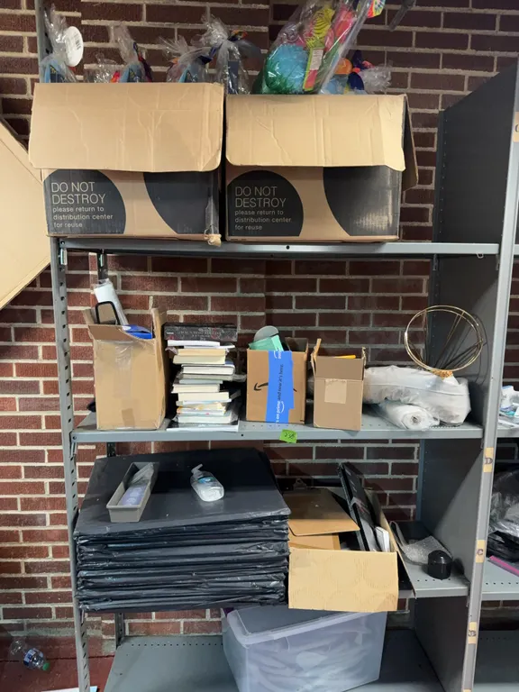 Shelf clean out contents only