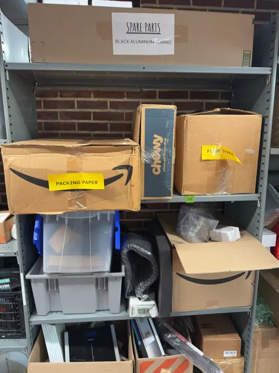 Shelf clean out contents only