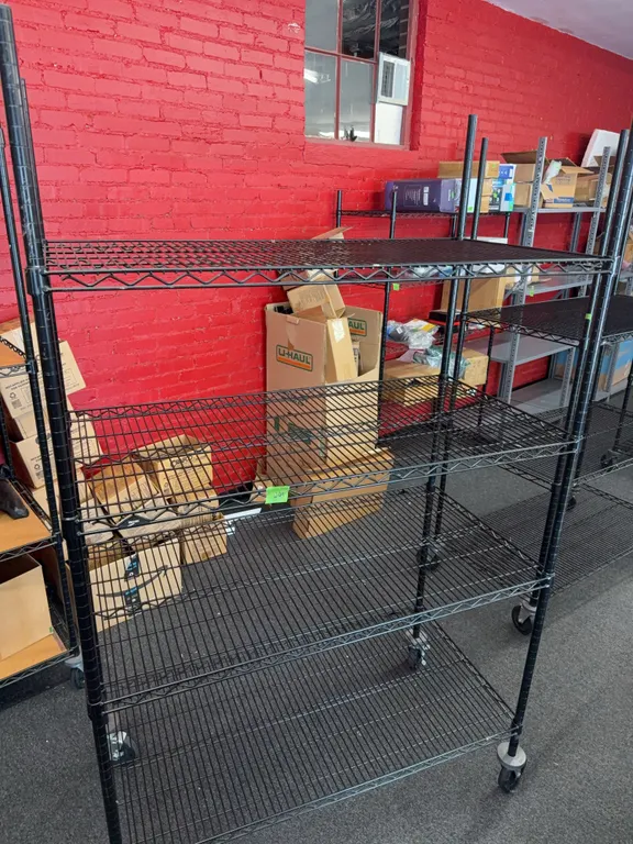 Metal shelf