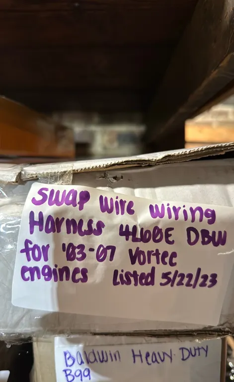 Swap Wire Wiring Harness 4L60E DBW for Vortec Engines