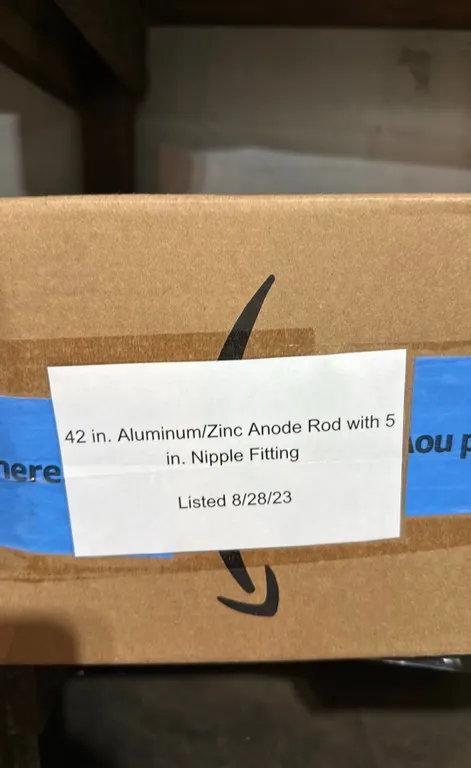 42" Aluminum/Zinc Anode Rod with 5" Nipple Fitting