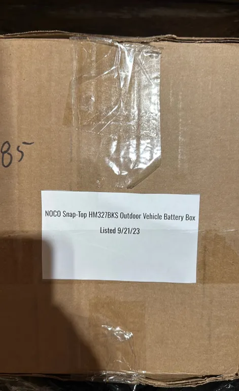 NOCO Snap-Top HM327BKS Outdoor Vehicle Battery Box