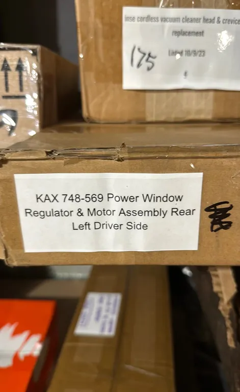 KAX 748-569 Power Window Regulator Assembly