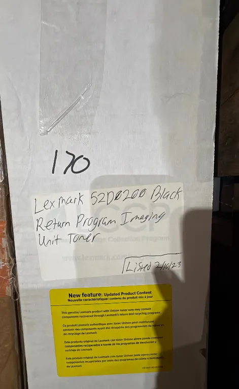 Lexmark 52D200 Black Imaging Unit Toner