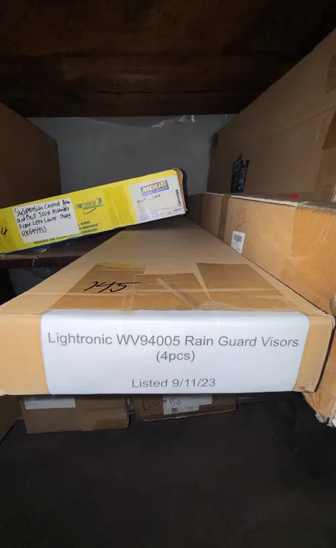 Lightronic WV94005 Rain Guard Visors (4 Pcs)