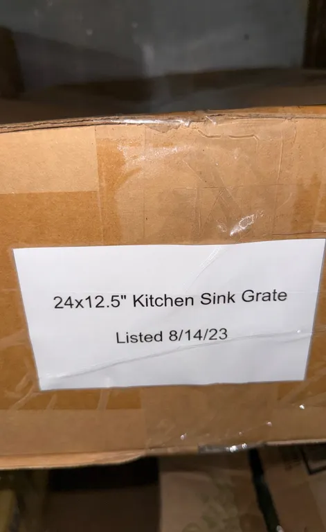24" x 12.5" Kitchen Sink Grate