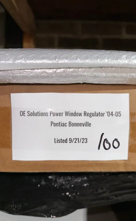 OE Solutions Power Window Regulator for Pontiac Bonneville