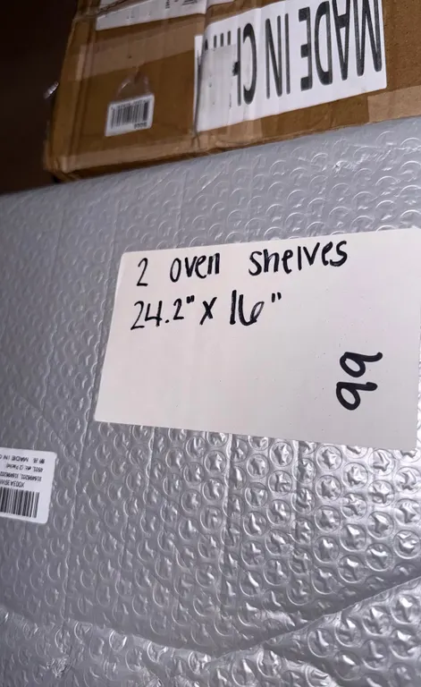 2 Oven Shelves, 24.2" x 16"