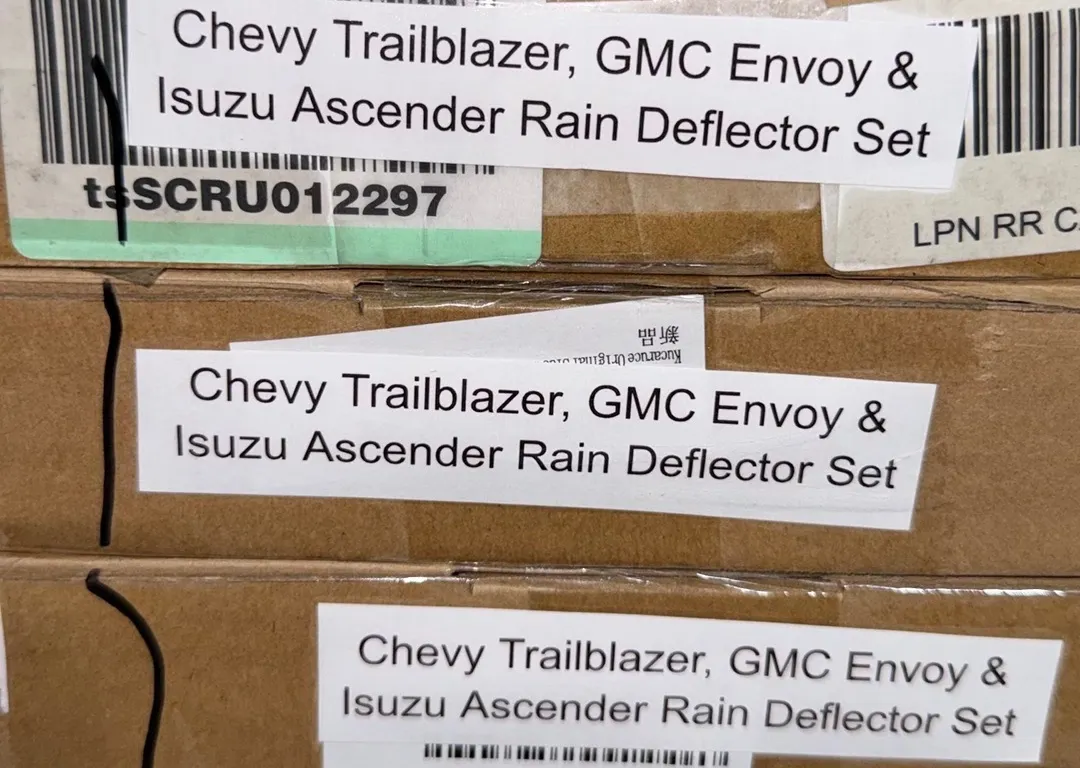 Chevy Trailblazer, GMC Envoy & Isuzu Ascender Rain Deflector Set