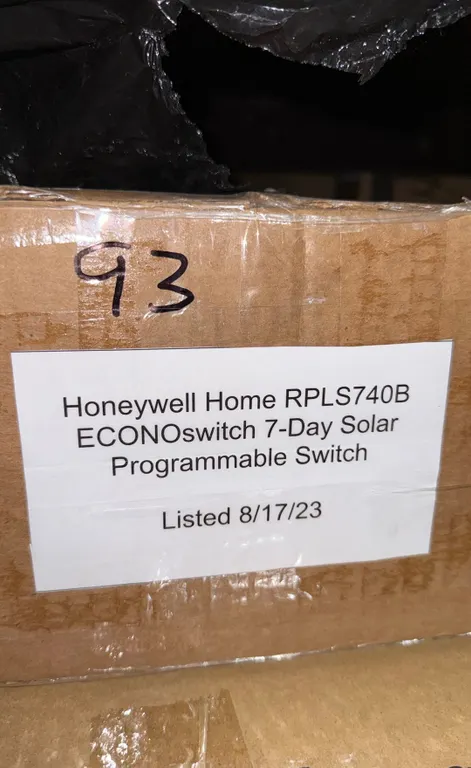 Honeywell Home RPLS740B EconoSwitch Programmable Switch