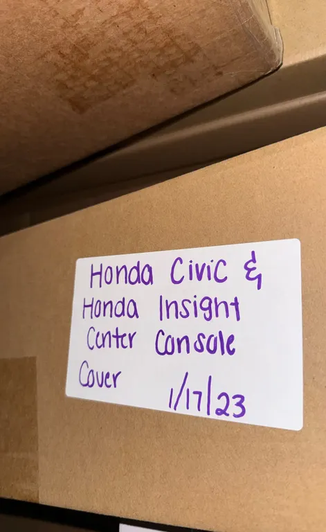 Honda Civic & Insight Center Console Cover