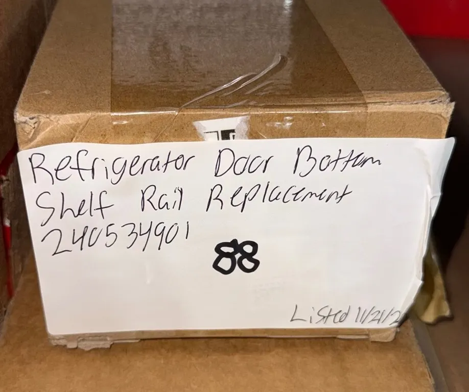 Refrigerator Door Bottom Shelf Rail Replacement