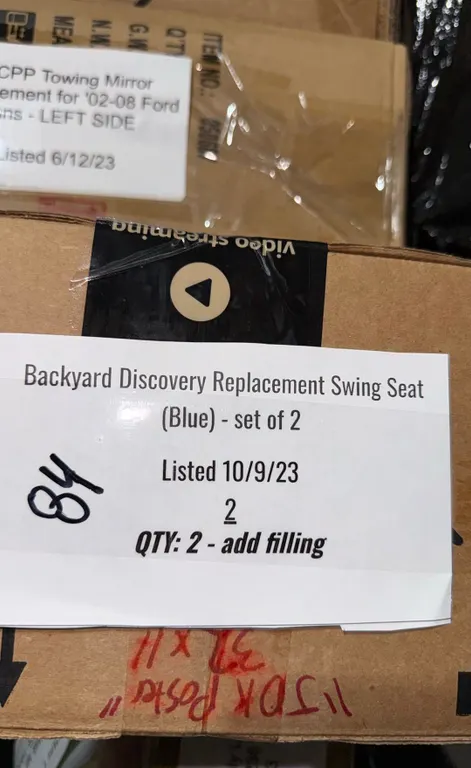 Backyard Discovery Replacement Swing Seat - Set of 2