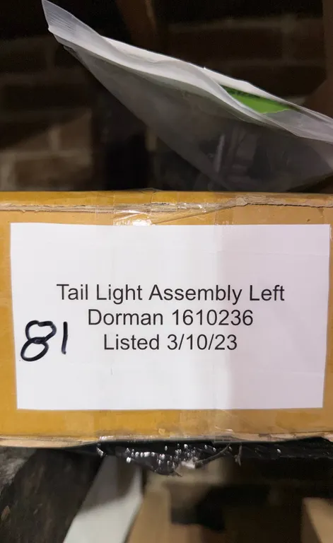 Dorman Left Tail Light Assembly 1610236