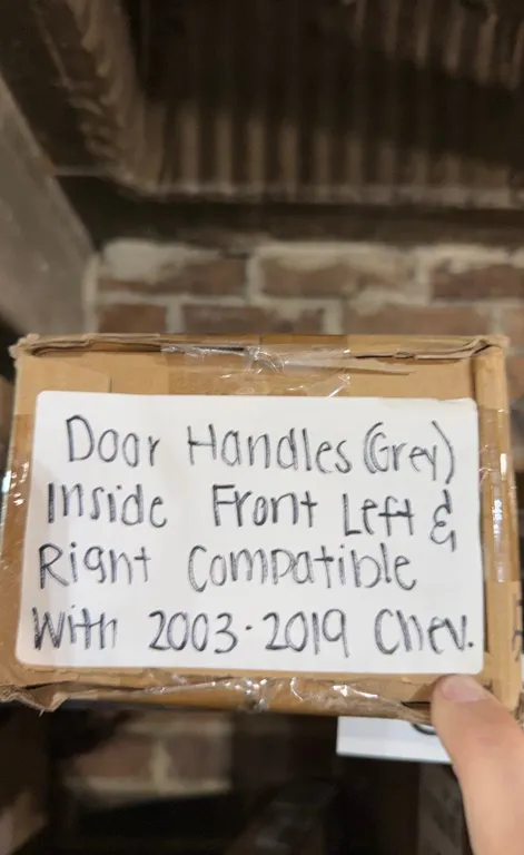 Grey Door Handles for 2003-2019 Chevrolet Vehicles