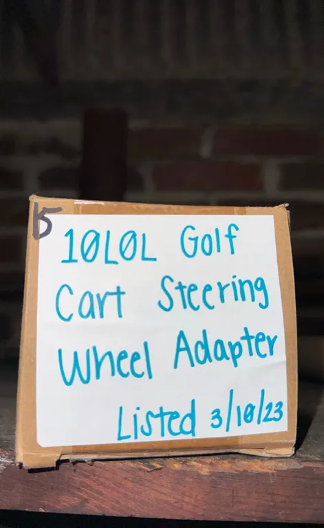 10LOL Golf Cart Steering Wheel Adapter