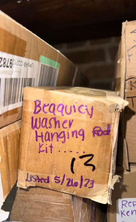 Beaquicy Washer Hanging Rod Kit