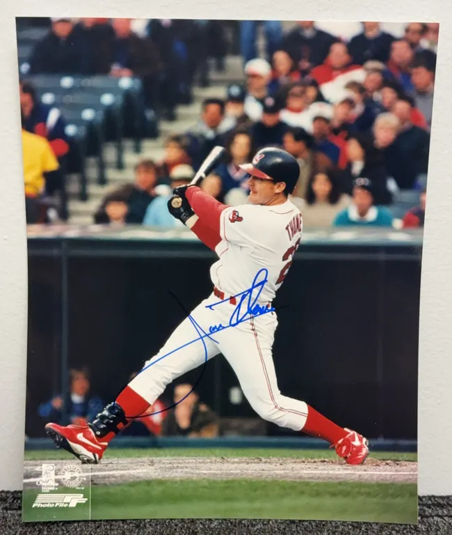 Jim Thome Autographed 8x10 Photo