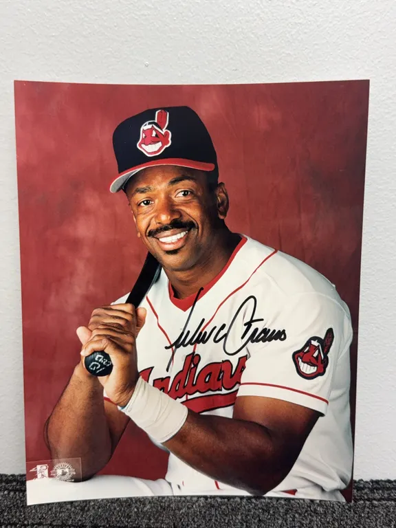 Julio Franco Autographed 8x10 Photo