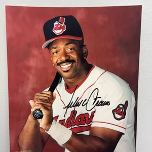Julio Franco Autographed 8x10 Photo
