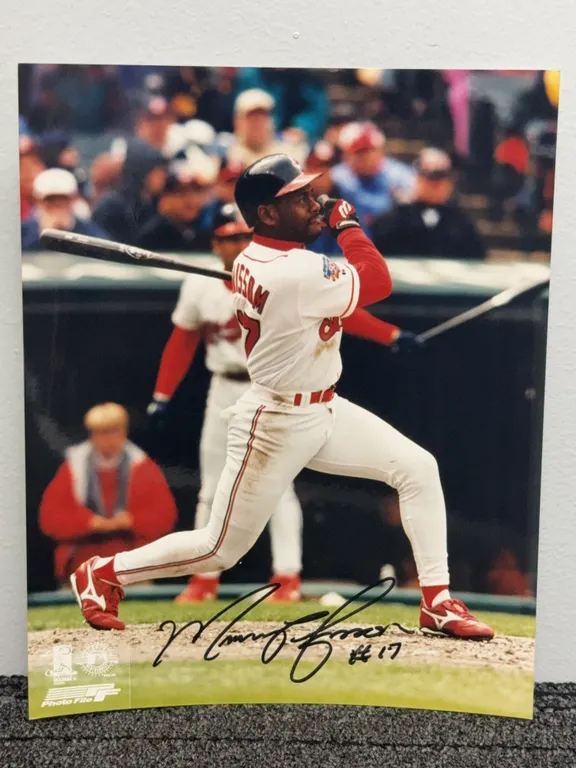 Marquis Grissom Autographed 8x10 Photo